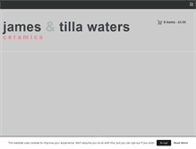 Tablet Screenshot of jamesandtillawaters.co.uk